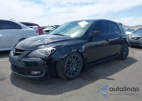 2008 Mazda Mazdaspeed3 Grand Touring из США, поврежденный, VIN JM1BK34L381180265